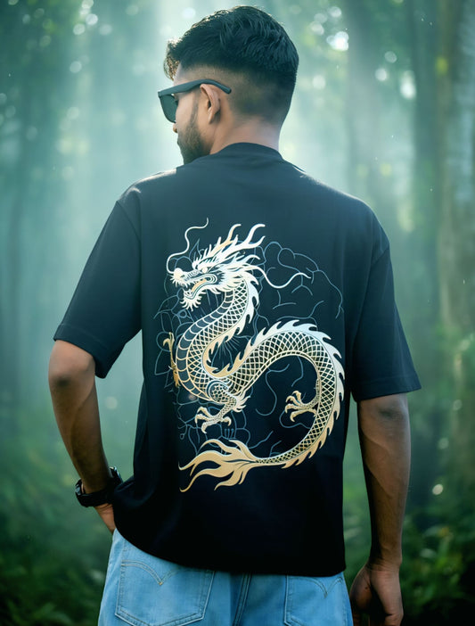 Dragon Fury Style Oversized T-shirt For Men & Women