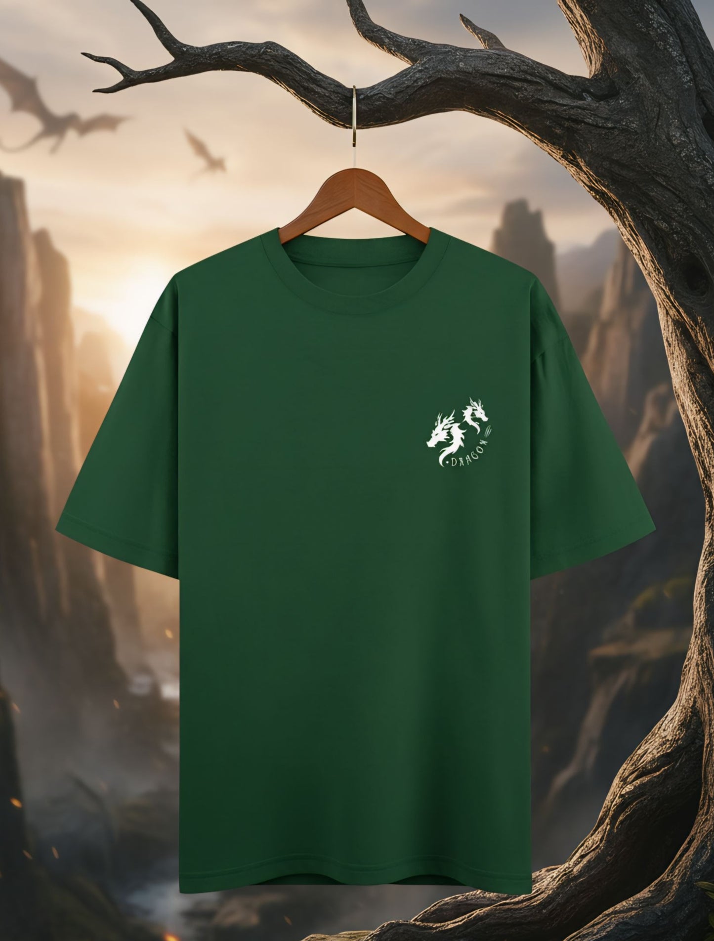 Dragon Fury Style Oversized T-shirt For Men & Women