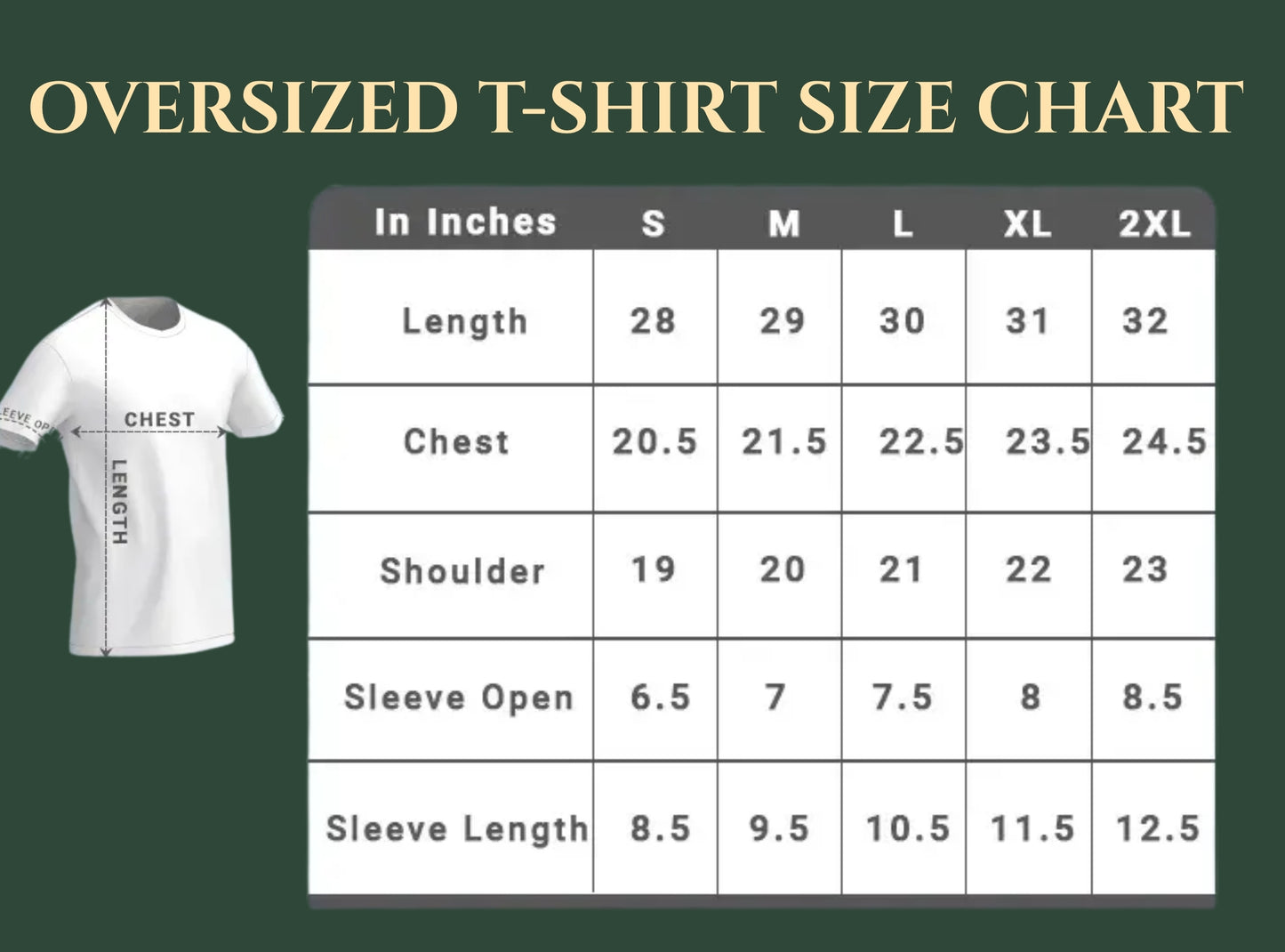 'Love' Graphic White Oversized T-shirt For Men & Women