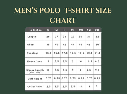 'Wake Up Beast' - Tiger Print Polo T-shirt For Men