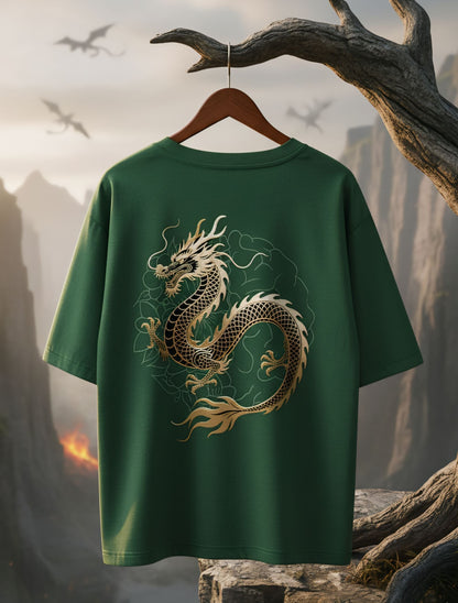 Dragon Fury Style Oversized T-shirt For Men & Women