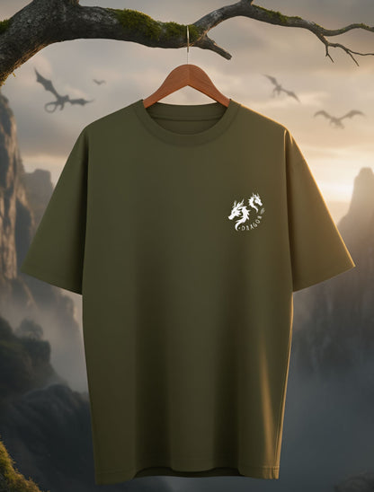 Dragon Fury Style Oversized T-shirt For Men & Women