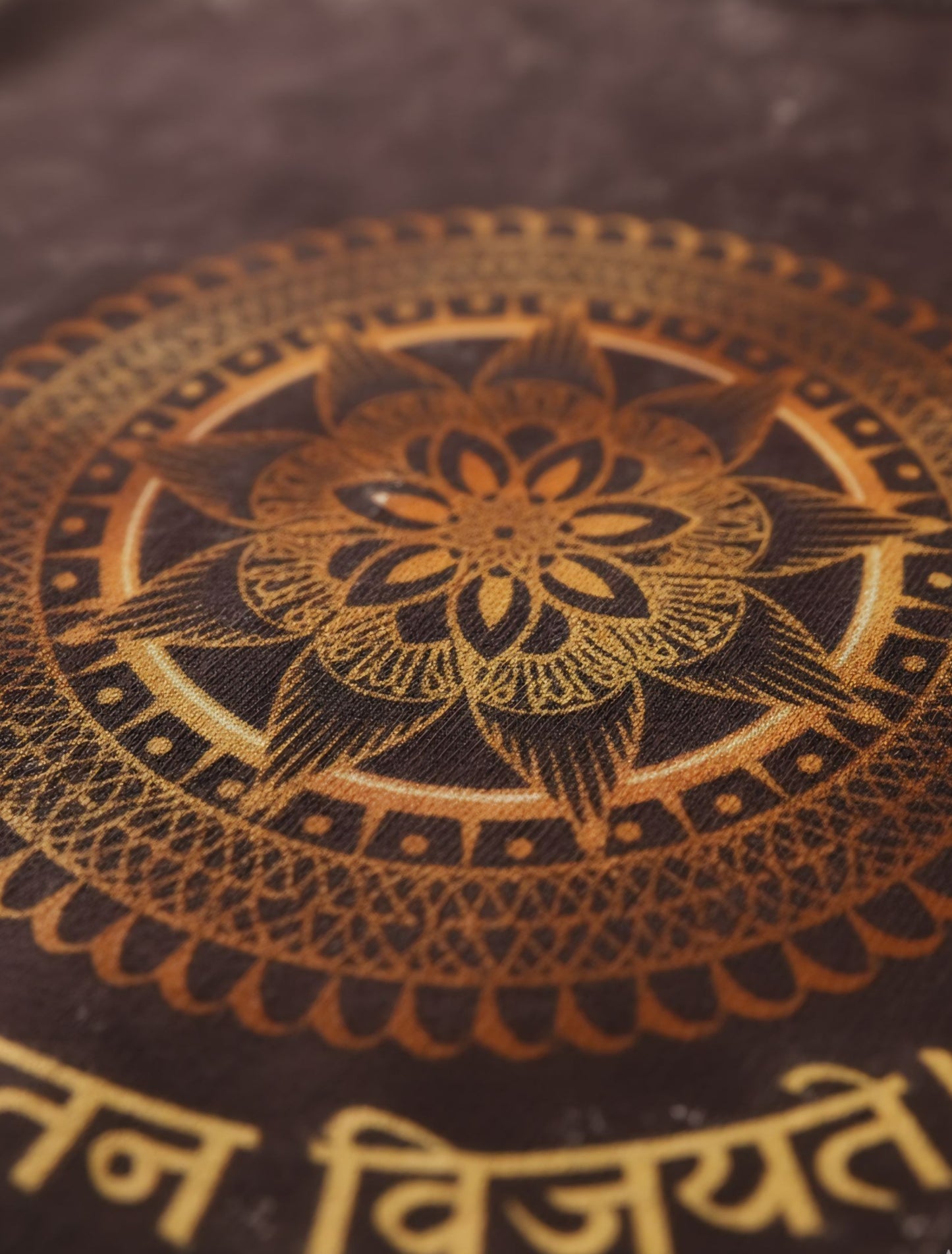 Sanatan Vibe Acid-Washed Oversized Tee For Men