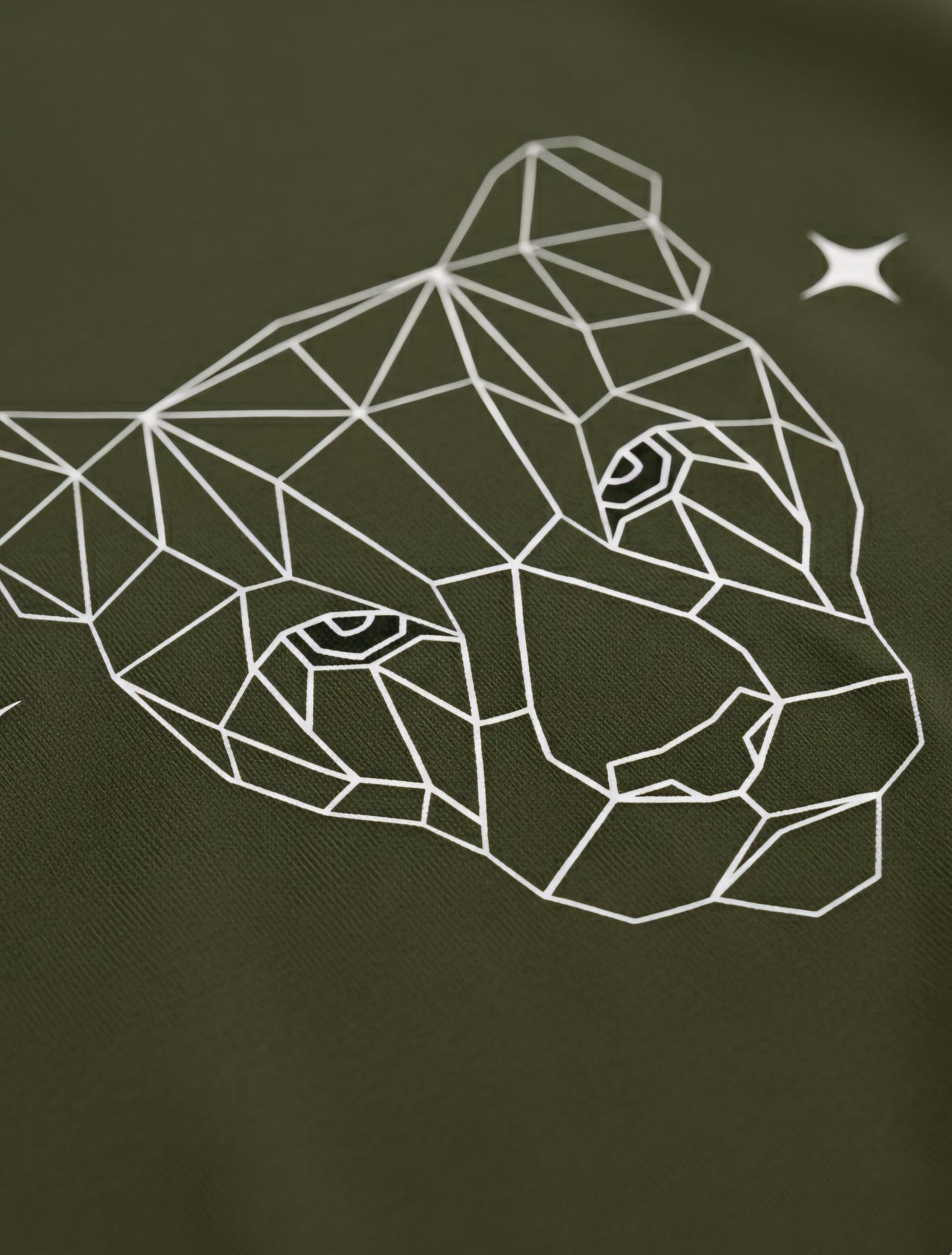 6353 Geometric Lepord Style Oversized Tee For Men & Women