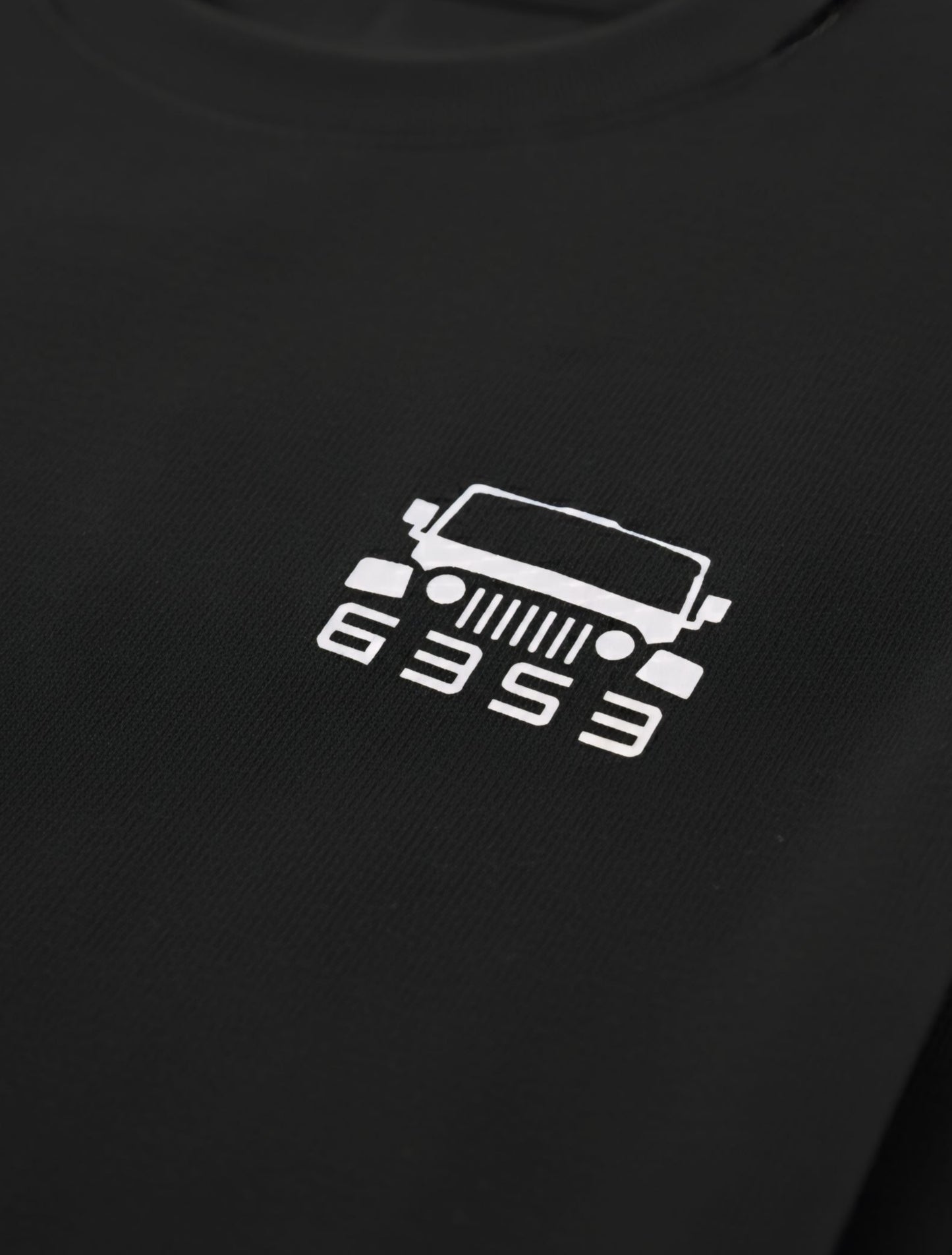 6353 Geometric Lepord Style Oversized Tee For Men & Women